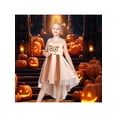 thumbnail image 2 of Sunny Fashion Girls Dress Owl Themed Tulle Embroidered Sleeveless Halloween Costume Party Daily 8 Years, 2 of 7
