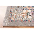 thumbnail image 4 of MDA Home Colores 5'x8' Medallion Transitional Fabric Area Rug in Gray/Multi, 4 of 7
