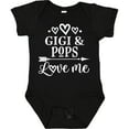 thumbnail image 3 of Inktastic Gigi and Pops Love Me Boys or Girls Baby Bodysuit, 3 of 5