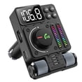 thumbnail image 2 of Transmisor Bluetooth para coche Reproductor MP3 Bluetooth U Disk Transmisor FM Ecualizador de sonido MP3 para coche, 2 of 5