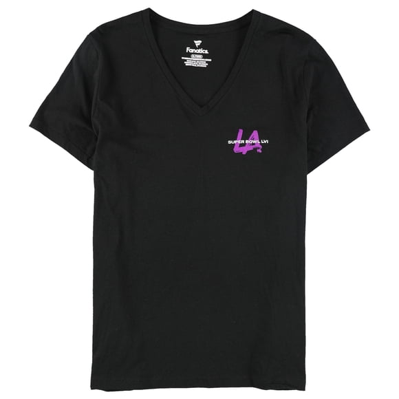 Fanatics Womens Super Bowl LVI Graphic T-Shirt negro M