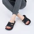 thumbnail image 7 of Ecetana Women's Wide-Fit Yoga Mat Slide Sandals Memory Foam Cushion with Arch Support, 7 of 7