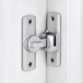 thumbnail image 2 of Cerradura aluminio 90/180° para puerta barn, plateado, 2 of 4