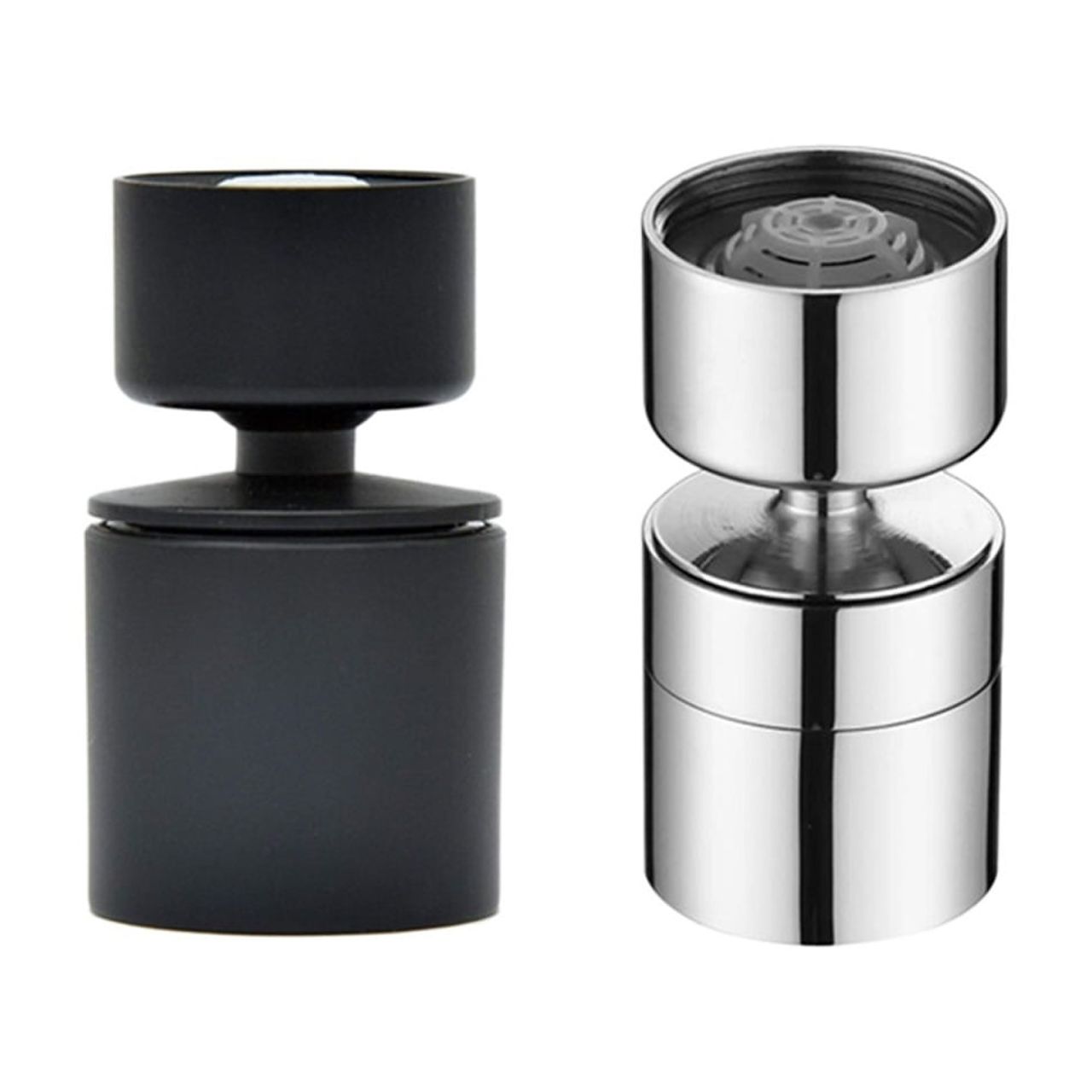 Two Mode Washbasin Faucet Nozzle Rotary Splashback Faucet Aerator Kitchen Sink Pressurized Faucet Aerator Bubbler Convenient ,Easy to Use