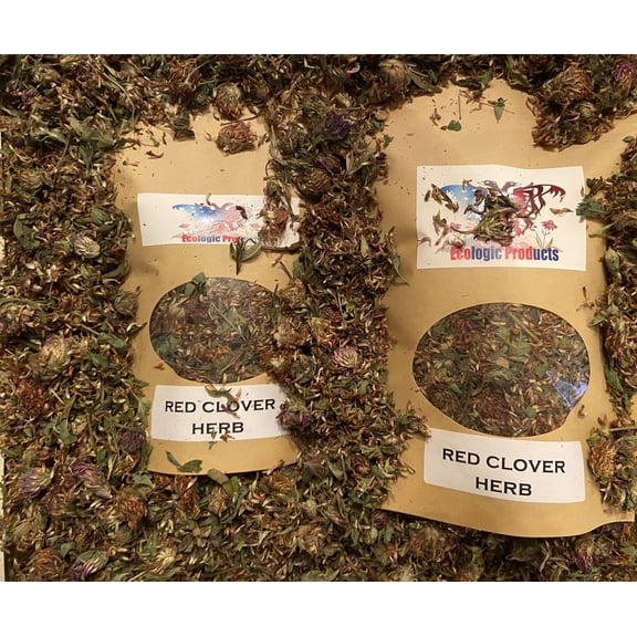 European  EcoProd Red Clover Blossoms All Natural  Dried Wild Harvested 4 oz.