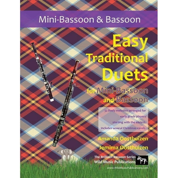 Easy Traditional Duets for Mini-Bassoon and Bassoon: 32 traditional melodies arranged for two adventurous early grade pl, (Paperback)