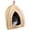 Tan, variant on Cat House - Indoor Bed with Removable Foam Cushion - Pet Tent for Puppies, Rabbits, Guinea Pigs, Hedgehogs, and Other Small Animals by  General (Tan)
