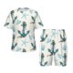 thumbnail image 1 of Balery Anchors And Shells Conjunto de Pijama Infantil de Manga Corta con Estampado – Ropa de Dormir de Algodón Suave-Large, 1 of 6