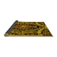 thumbnail image 2 of Ahgly Company Indoor Rectangle Medallion Yellow French Area Rugs, 8' x 10', 2 of 4