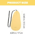 thumbnail image 2 of OUNONA Soft Yellow Wiping Cloth for Clarinet and Saxophone Maintenance, 2 of 8