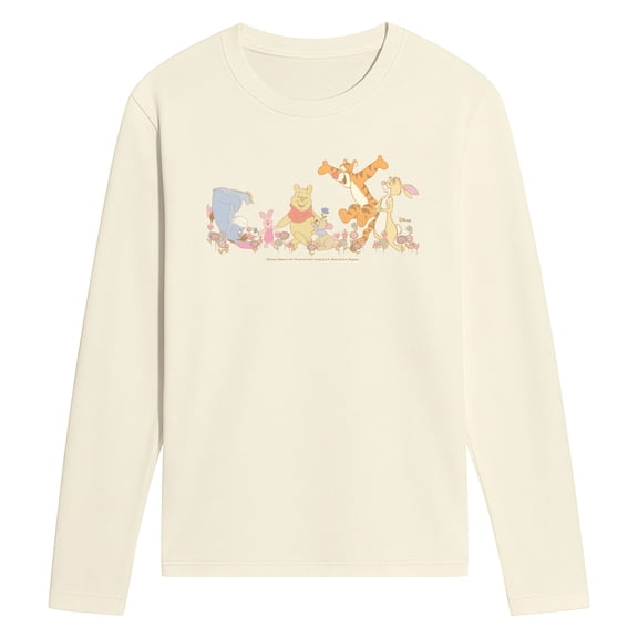 Winnie The Pooh - Pooh And Friends - Men's Long Sleeve Graphic T-Shirt