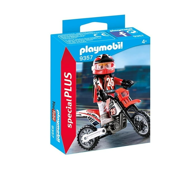 Motocross Playmobil 13 Piezas