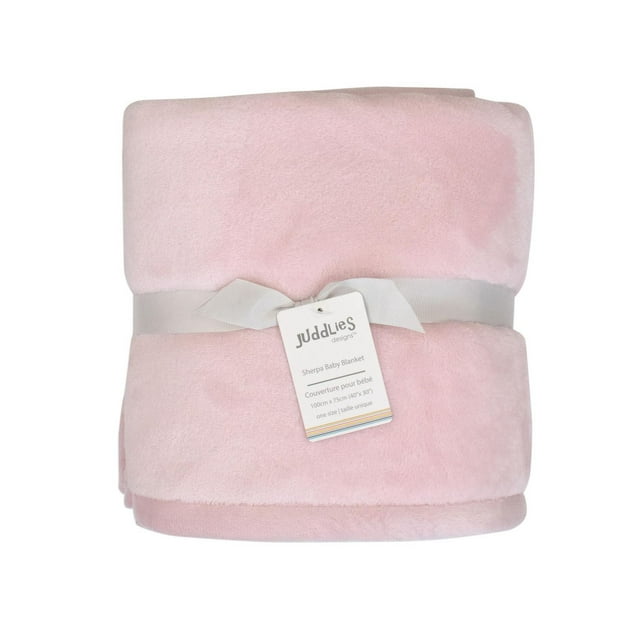 Juddlies Designs - Bébé - Couverture Flanelle Sherpa - Lavable en machine