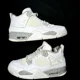 thumbnail image 2 of Ni - ke Size 6 - Ni - ke Air Jordan 4 Retro GS White Oreo Men's Shoes - Ships Now, 2 of 5
