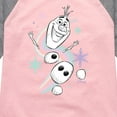 thumbnail image 3 of Frozen 2 - Stay Colorful - Toddler And Youth Girls Raglan Graphic T-Shirt, 3 of 4