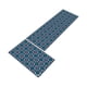 thumbnail image 1 of Fiudx Felpudo Geométrico Abstracto, Ergonómico, Antifatiga, de Pvc Antideslizante, Fácil de Limpiar, Ideal para Cocina y Salón, con Decoración Elegante, Juego de 40 X 60 Cm + 40 X 120 Cm., 1 of 2