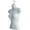 WHITE, variant on Female Torso Body Mannequin Form (Waist Long) Great for Small and Medium Sizes
