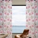 thumbnail image 5 of Paneles de cortina transparentes de peonía 2-Pack | Cortinas de ventana de puerta de vidrio con encaje colgante, Voile transparente, 39.37x78.74 pulgadas | Decoración de dormitorio elegante,, 5 of 5