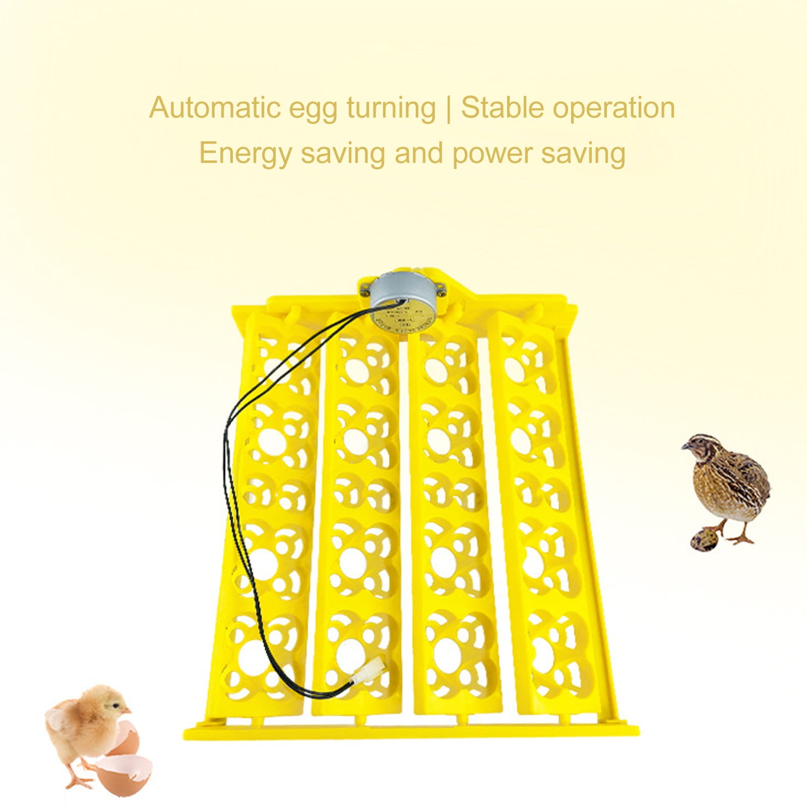 Tourne-Œufs Automatique Pour Incubateur - Plateau Tournant Pour Oeufs De Poule, Caille, Canard, Oiseau