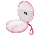 thumbnail image 2 of Tourmate CD Player Case Compatible for ByronStatics PCD220B / GPX PCB319B Portable Disc CD Player, Travel Carrying Stoarge Holder (Pink, Case Only), 2 of 8