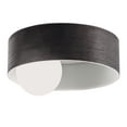 thumbnail image 1 of Norwell Lighting 5380-GG-OP Centric LED 12 inch Grained Grey Flush Mount Ceiling Light, 1 of 1