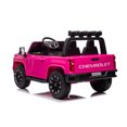 thumbnail image 4 of Licensed 24V Chevrolet Silverado 4x4 2 Seater Kids Ride On Car with RC, 4 of 5