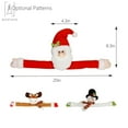 thumbnail image 4 of Gustave Christmas Curtain Buckle Tieback Santa Claus Snowman Reindeer Doll Curtain Tiebacks Holdback Fastener Buckle Clamp Window Home Decor Xmas Ornaments, 4 of 8