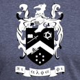 thumbnail image 3 of CafePress - Pi Alpha Phi Black And White Crest T Shirt - Mens Tri-blend T-Shirt, 3 of 4
