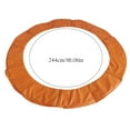 thumbnail image 3 of Outdoor Trampoline Pad For Kids Polyethylene Jump Mat Durable Tear Foldable Design For Children 8 Years And Up Backyard for Kids Water 15ft Trampoline Net 6 Poles 14 Ft Trampoline Mat 100 Springs 12', 3 of 3