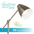 thumbnail image 5 of OttLite Harmonize LED Desk Lamp - 2.1A USB Charging Port, 3 Brightness Settings, Brushed Nickel, 5 of 7