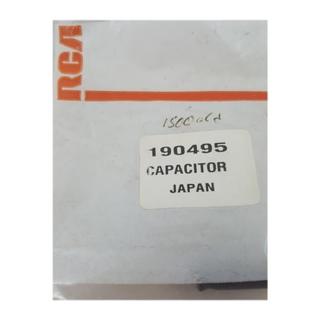 

RCA VCR Replacement Part Capacitor Japan 25v 1500uf No. 190495