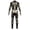 Yellow, variant on Men's Halloween Skeleton Jumpsuit Tight Fit Bodysuit,Long Sleeve Bodysuit for Performance Dress Up Party Onesie