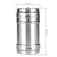thumbnail image 1 of Stainless Steel Salt Pepper Shaker Portable Home Travel Seasoning Shaker, 1 of 5