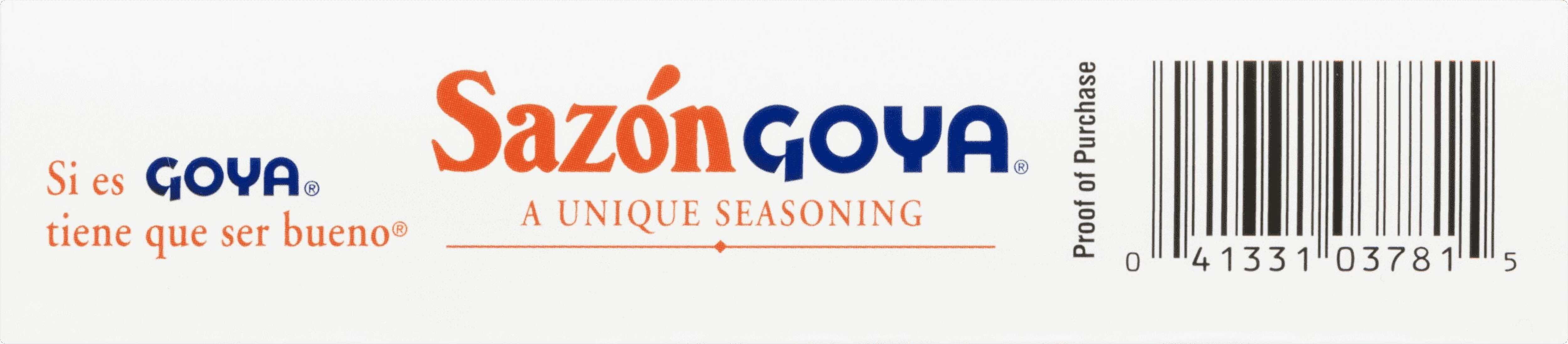 Goya Sazon without Annatto Seasoning, 2.11 oz