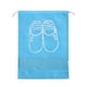 thumbnail image 2 of XWSHYW Contenedores de Almacenamiento Bolsa de Almacenamiento de Zapatos de Viaje Bolsa de Boca No Tejida Bolsa Transparente Bolsa para Zapatos, 2 of 5