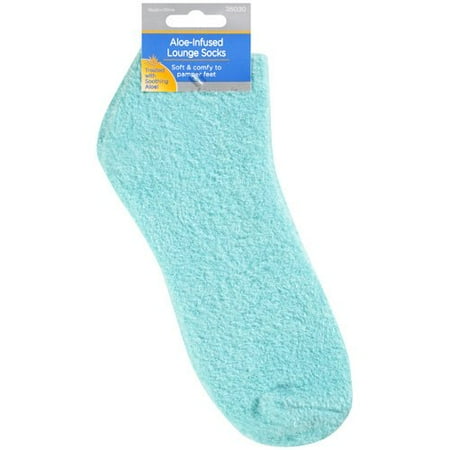 Paris Presents Aloe-Infused Lounge Socks, 1 Pair