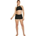 thumbnail image 2 of Speedo Women's High Neck Back Bikini Top (Speedo Black, XL), 2 of 3