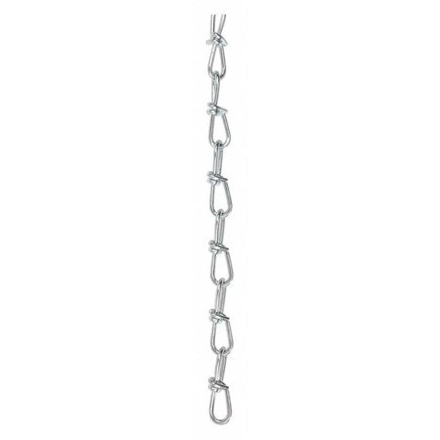 PEERLESS 7011032 Chain,Twin Loop,Twist,100 ft.,200 lb.