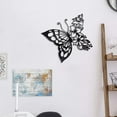 thumbnail image 2 of BUTORY Butterfly Metal Wall Art Hanging Wall Decor for Modern Farmhouse Rustic Home Living Room Bathroom Indoor Outdoor Decor, 2 of 8