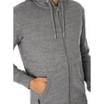 thumbnail image 4 of Superdry Essential Logo Zip Hoodie, Grey, 4 of 5