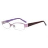Contour Womens Prescription Glasses, FM11257 Purple