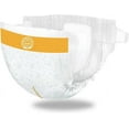 thumbnail image 3 of Little Toes Natural Disposable Hypoallergenic, Bamboo Viscose Diapers,  36 Count, Size 2-3 M, 3 of 6