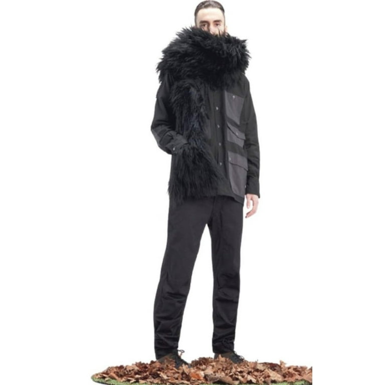 スカーフ Pacifist military design Long Hair Sheepskin Scarf Maharishi Pacifist military design Long Hair Sheepskin Scarf