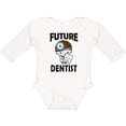thumbnail image 3 of Inktastic Future Dentist Cute Boys Boys Long Sleeve Baby Bodysuit, 3 of 5