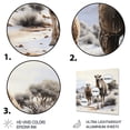 thumbnail image 3 of Designart "Camel Silent Strength painting" Animals Metal Art Print, 3 of 5