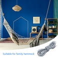 thumbnail image 3 of MasteelfCA Yardwe 4pcs Deck Chair Rope Deck Chair Accessories Chaise Longue Rope Chaise Elastic Rope (Grey), 3 of 8