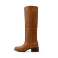 thumbnail image 5 of DREAM PAIRS Women's Knee High Cowboy Boots Western Tall Boots Square Toe Pull-On Boots with Embroidery Vintage Style, 5 of 8