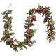 thumbnail image 1 of 6FT Red Berry Christmas Garland, Flexible Artificial Berry Garland for Home, 1 of 5