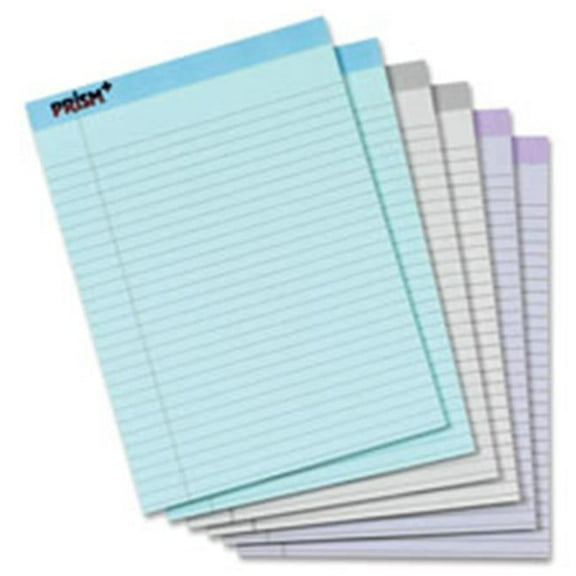 Tops  Paper Pads-Legal Ruled-50 Sht-8.5 in. x 11.75 in.-12-PK-Blue