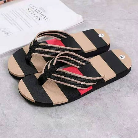

2023 Summer Slippers Men Flip Flops Beach Sandals Non-slip Casual Flat Slides Slippers Indoor House Shoes for Men Outdoor Shoes